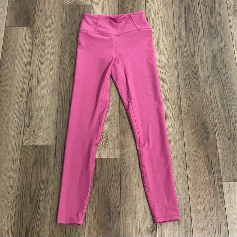 YPB High Rise Leggings Pink‎ Women's Size Small Long NWT